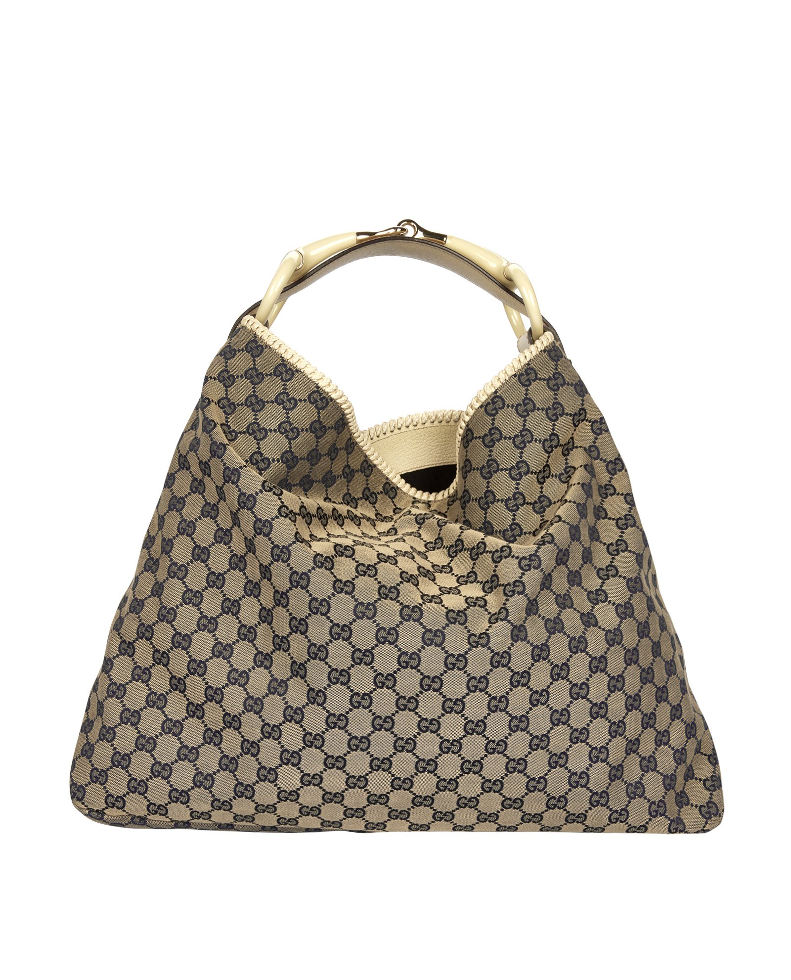 Gucci Large Horsebit GG Hobo